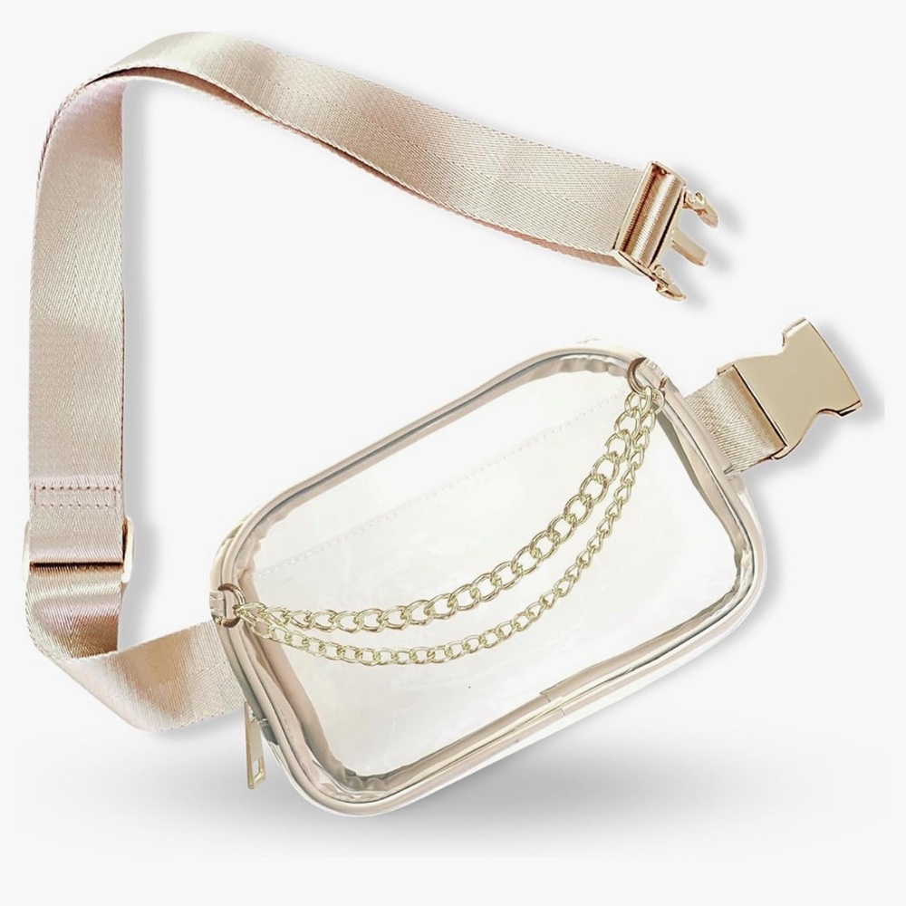 Stadium Approved clear belt bag/fanny pack